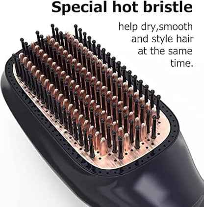 2-in-1 styling hair dryer brush