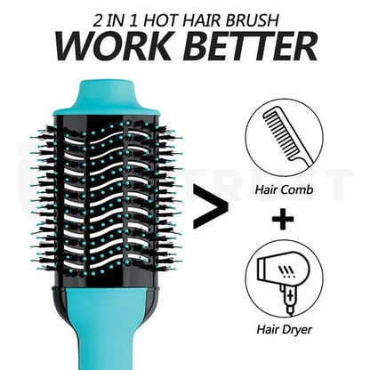 Smooth Charm Hot Air Hair Brush